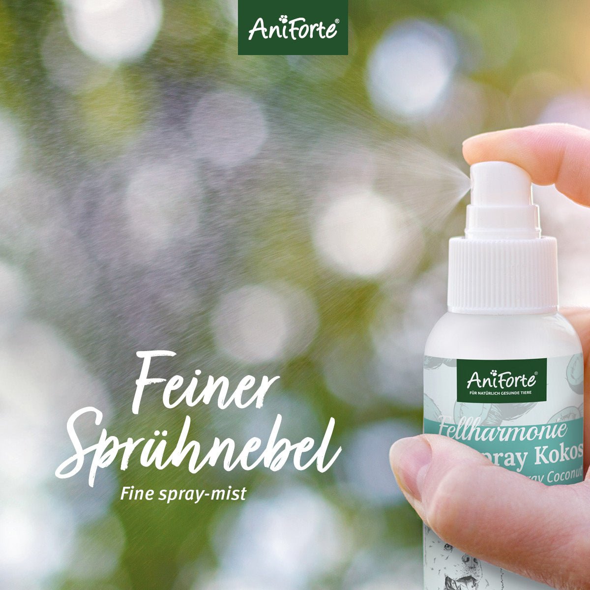 AniForte Fellharmonie Pflegespray Kokos, 200ml