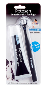 Petosan Hunde Zahnpflege Set Medium