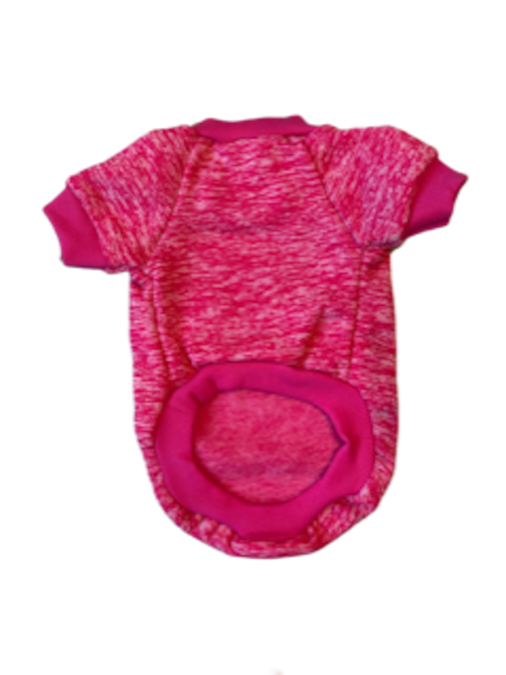 Pullover Schneegestöber pink - 29cm