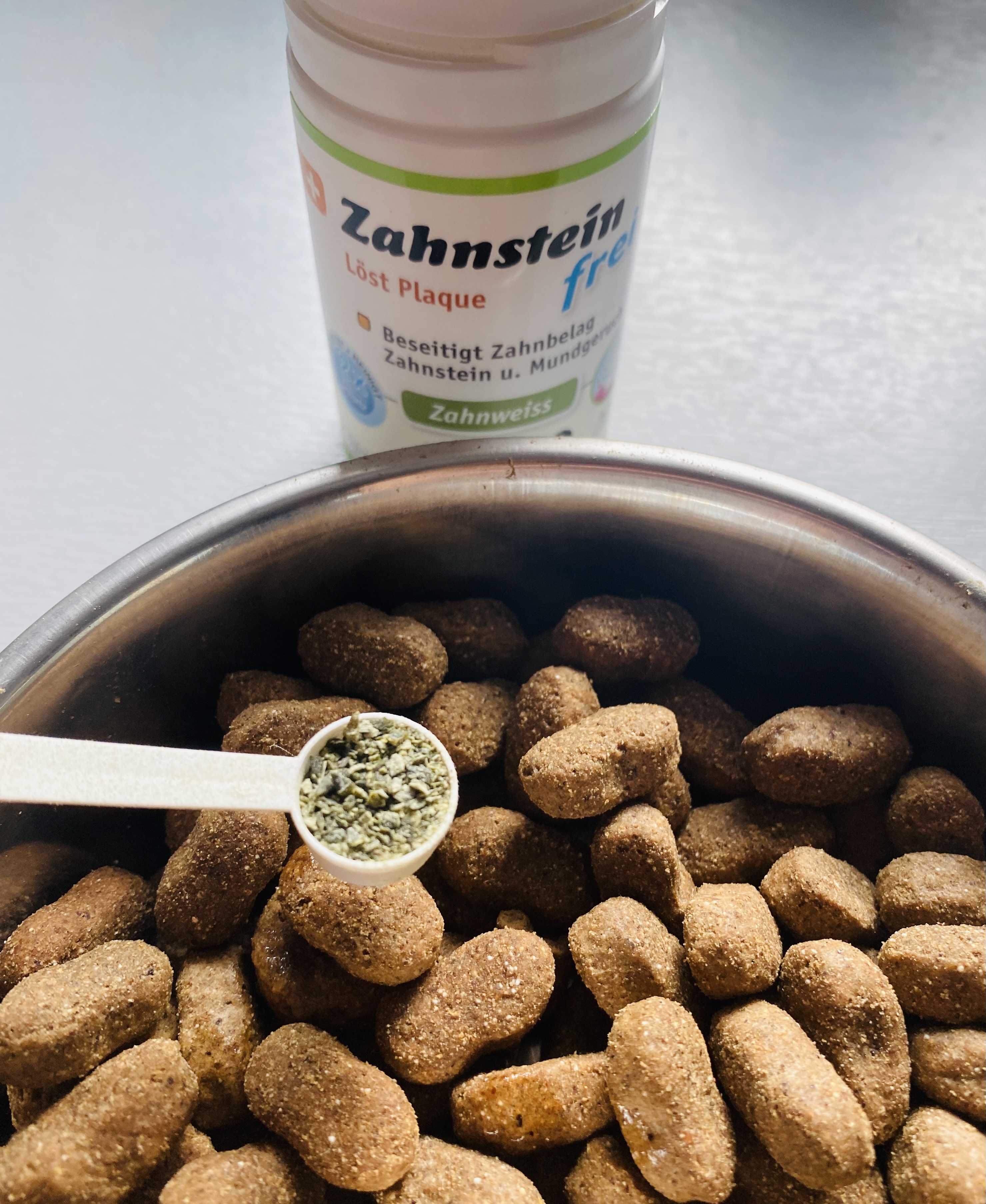 Anibio Zahnstein frei BIO Pulver 60g - schütz vor Zahnbelag, sorgt für frischen Atem