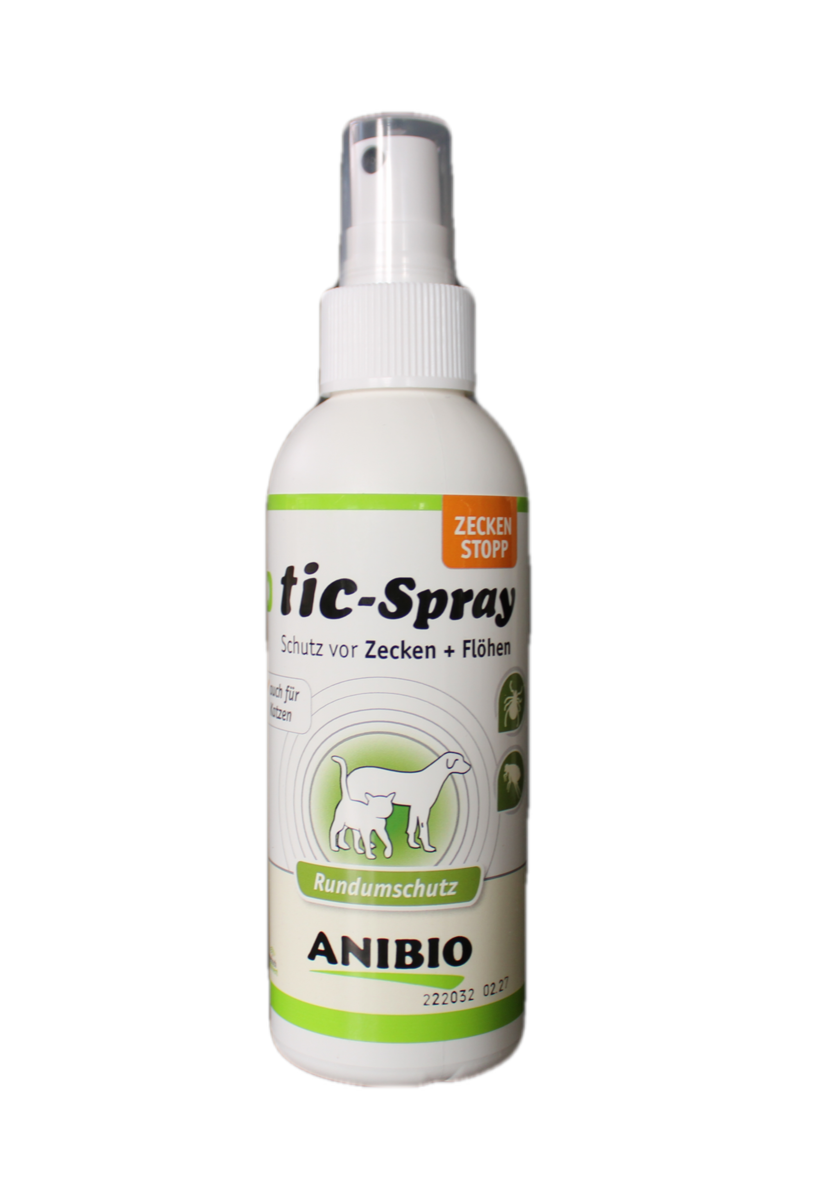 Flasche tic.Spray Anibio