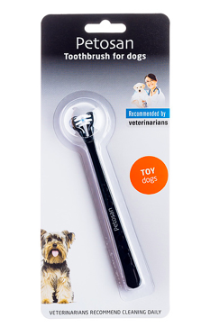 Petosan Hunde Zahnbürste Toy Dogs